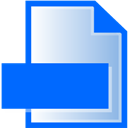 BLANK File Extension Icon 128x128 png